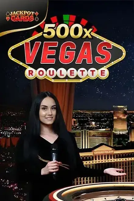 Table en direct Vegas Roulette 500x et son plateau aux accents de Nevada